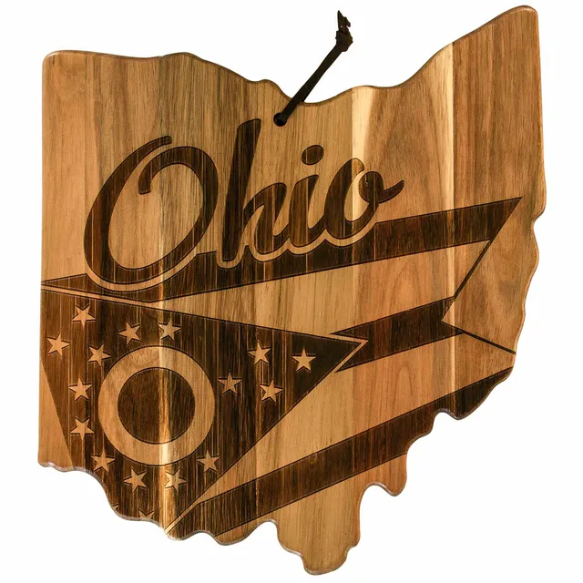 totally-bamboo-rock-branch-origins-series-ohio-acacia-wood-cutting-board-state-s image 1