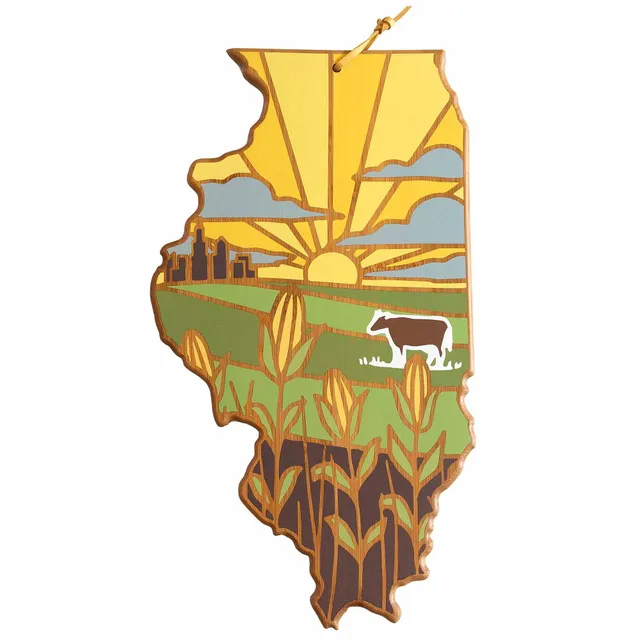 totally-bamboo-illinois-state-shaped-cutting-board-with-summer-stokes-artwork-ba image 1
