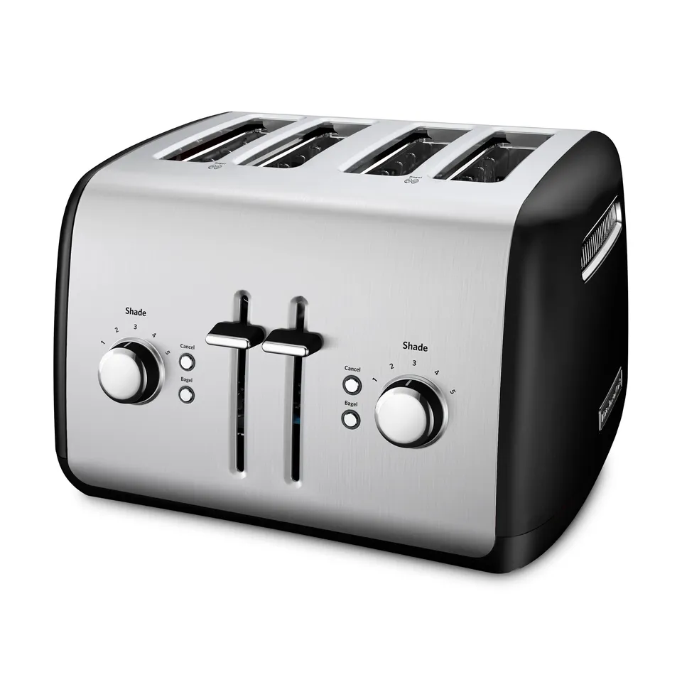 kitchenaid-4-slice-manual-lift-toaster-kmt4115ob-onyx-black-extra-wide-slots-dua image 1