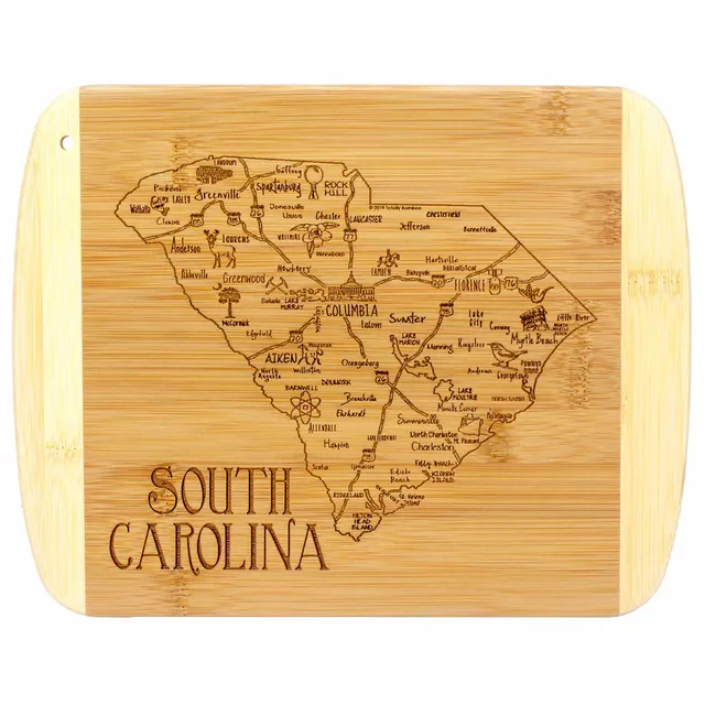 totally-bamboo-a-slice-of-life-south-carolina-cutting-board-11-x-8-3-4 image 1