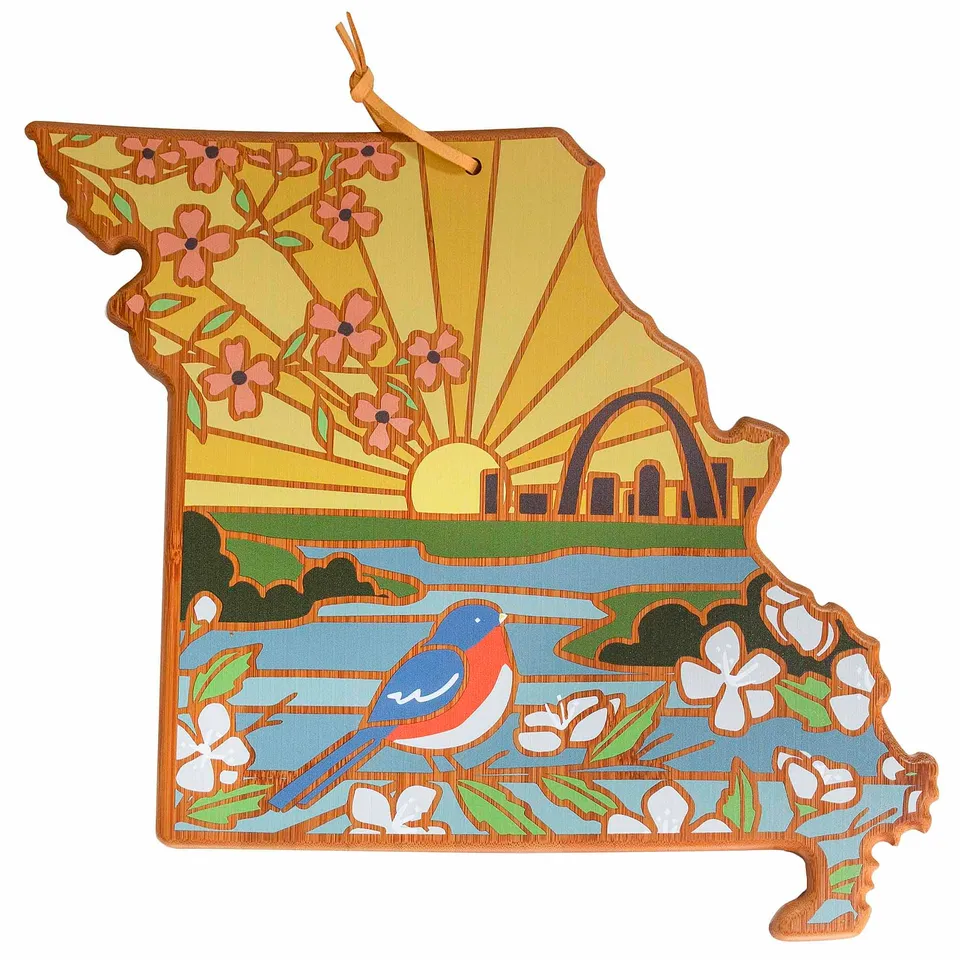 totally-bamboo-missouri-cutting-board-with-artwork-by-summer-stokes image 1