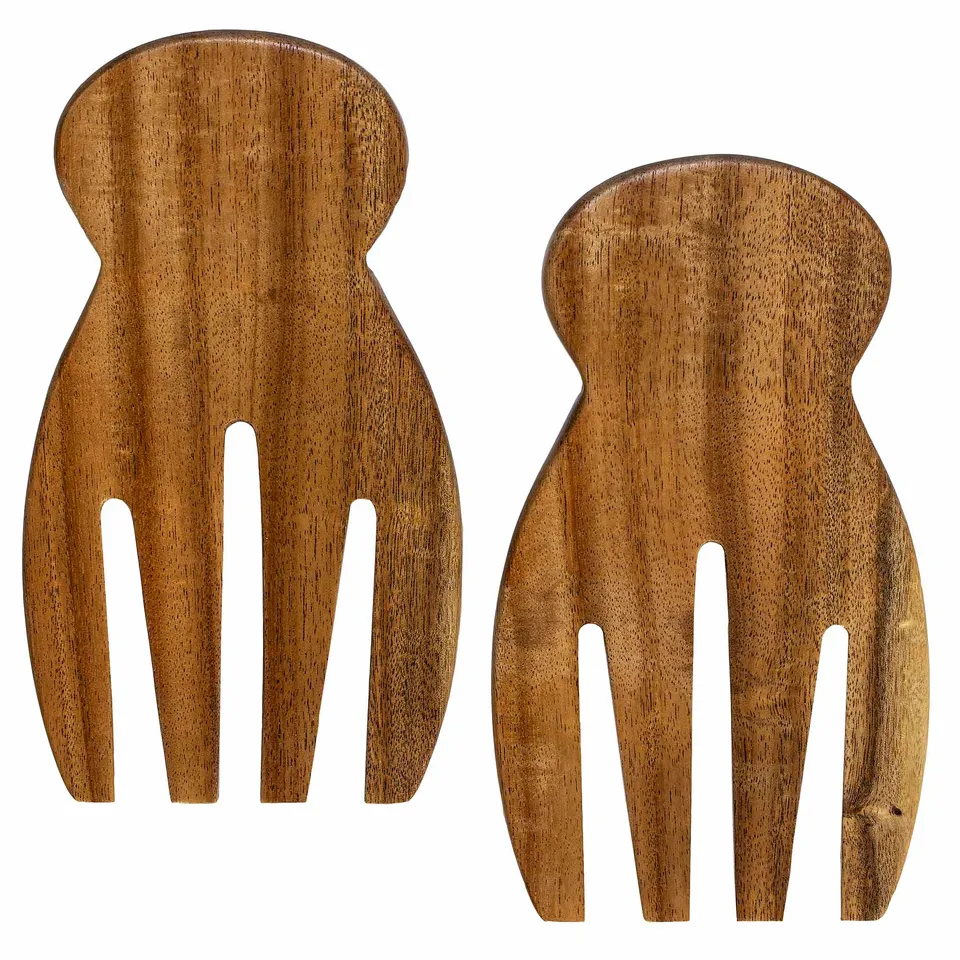 tb-home-acacia-wood-salad-hands-salad-serving-set image 1