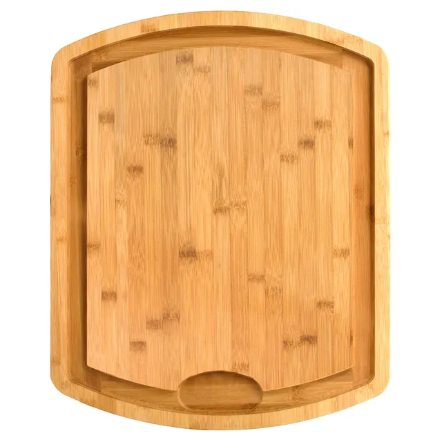 totally-bamboo-farmhouse-carver-carving-board-19-1-2-x-15-1-2-bamboo-board-with- image 1