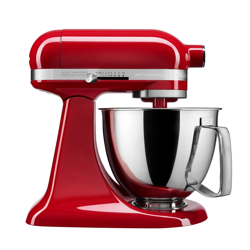 kitchenaid-artisan-mini-3-5-quart-tilt-head-stand-mixer-empire-red-model-ksm3316 image 1