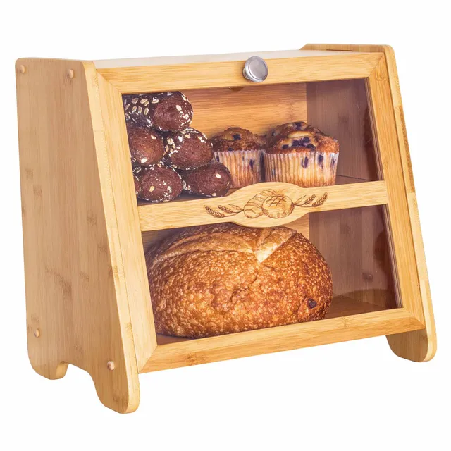 totally-bamboo-farmhouse-bread-box image 1