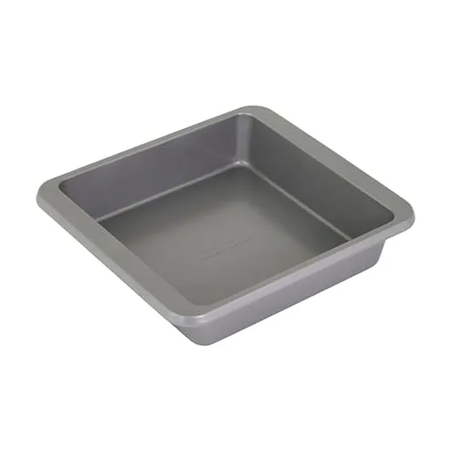 kitchenaid-nonstick-aluminized-steel-square-cake-pan-9-inch-dishwasher-safe-cont image 1