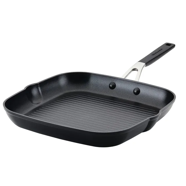 kitchenaid-hard-anodized-nonstick-square-grill-pan-griddle-with-pour-spouts-11-2 image 1