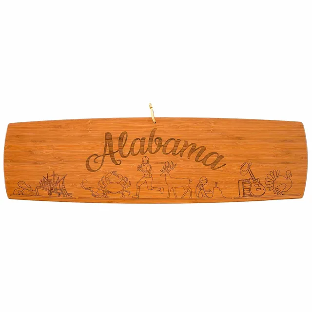 totally-bamboo-alabama-engraved-xl-charcuterie-board-30-x-8-1-2 image 1