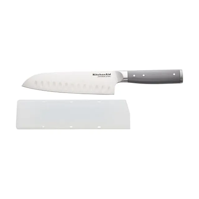 kitchenaid-gourmet-forged-santoku-knife-with-custom-fit-blade-cover-japanese-sta image 1