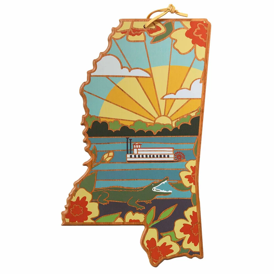 totally-bamboo-mississippi-state-shaped-cutting-board-with-summer-stokes-artwork image 1