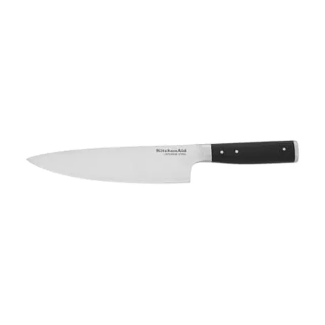 kitchenaid-gourmet-forged-triple-rivet-chef-knife-8-inch-with-blade-cover-japane image 1