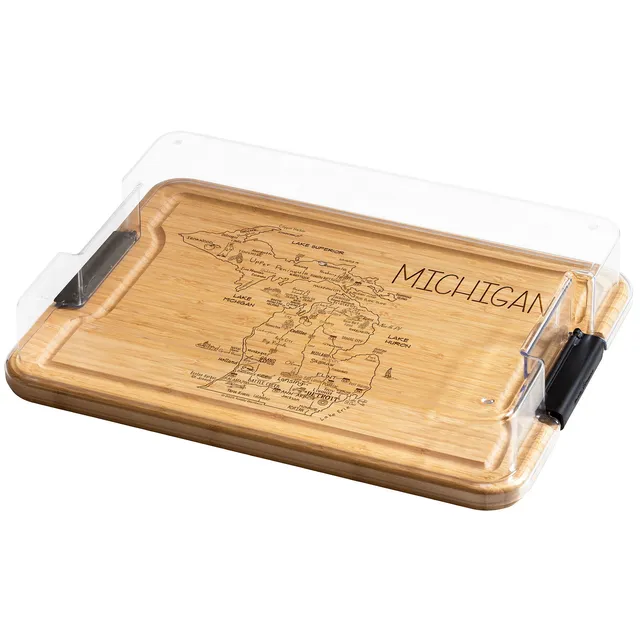 totally-bamboo-michigan-flip-serve-store-charcuterie-board-with-locking-lid image 1