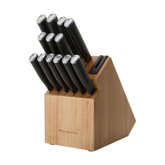 kitchenaid-classic-step-knife-block-set-with-built-in-knife-sharpener-14-piece-n image 1