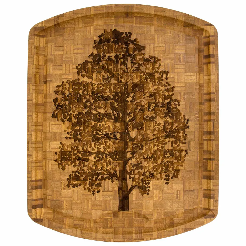 totally-bamboo-family-tree-etched-carving-board-19-5-x-15-75 image 1