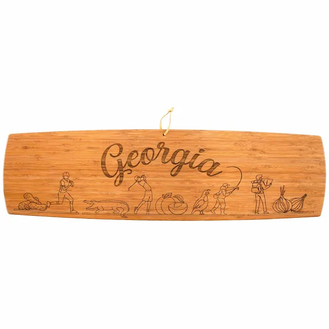 totally-bamboo-georgia-engraved-xl-charcuterie-board-30-x-8-5 image 1