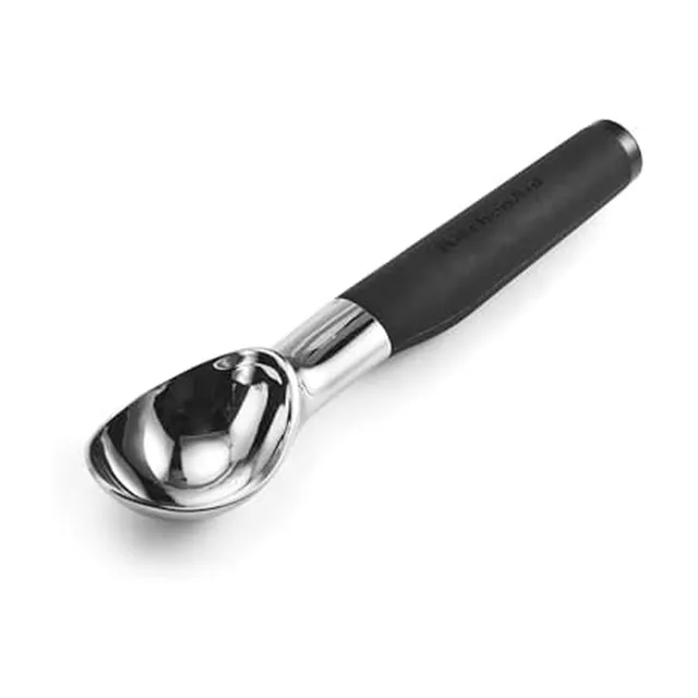 kitchenaid-soft-classic-ice-cream-scoop-stainless-steel-dishwasher-safe image 1