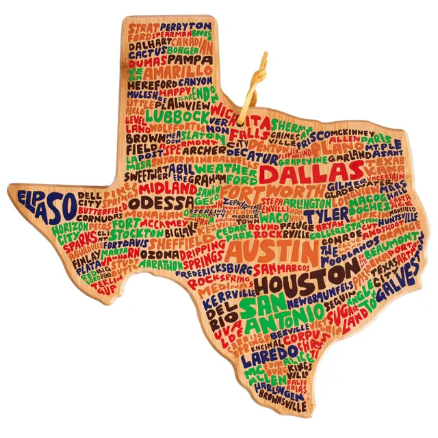 totally-bamboo-texas-cutting-board-with-artwork-by-wander-on-words image 1