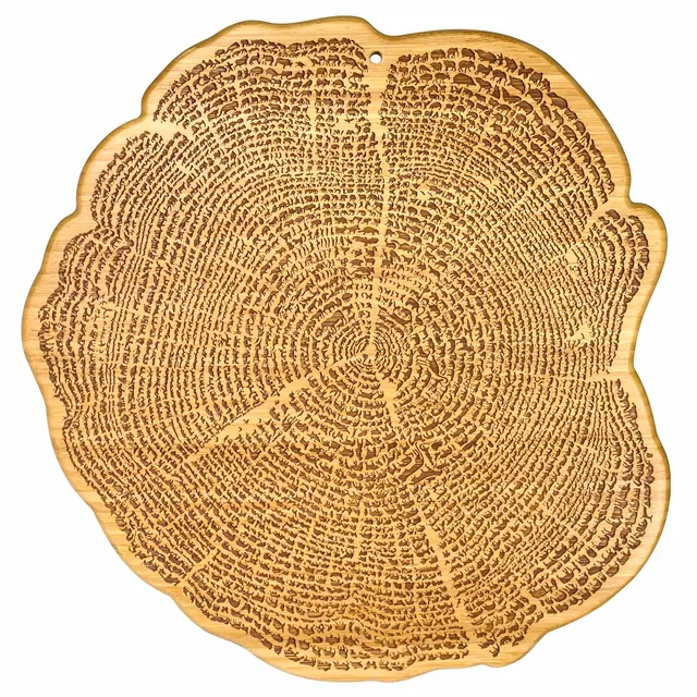 totally-bamboo-tree-of-life-engraved-serving-board-13-1-2-x-13 image 1