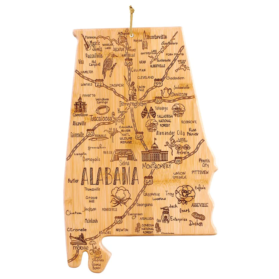 totally-bamboo-destination-alabama-cutting-board-state-shaped-with-engraved-citi image 1
