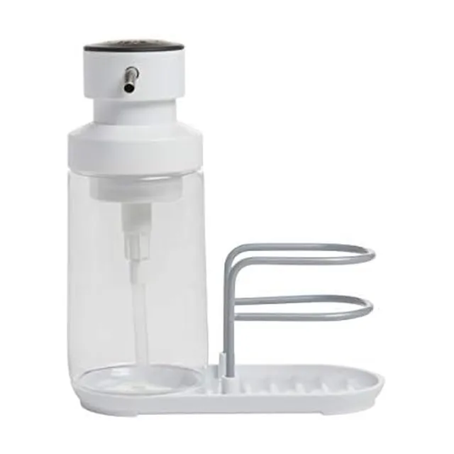 kitchenaid-soap-pump-sponge-caddy-7-inch-white image 1