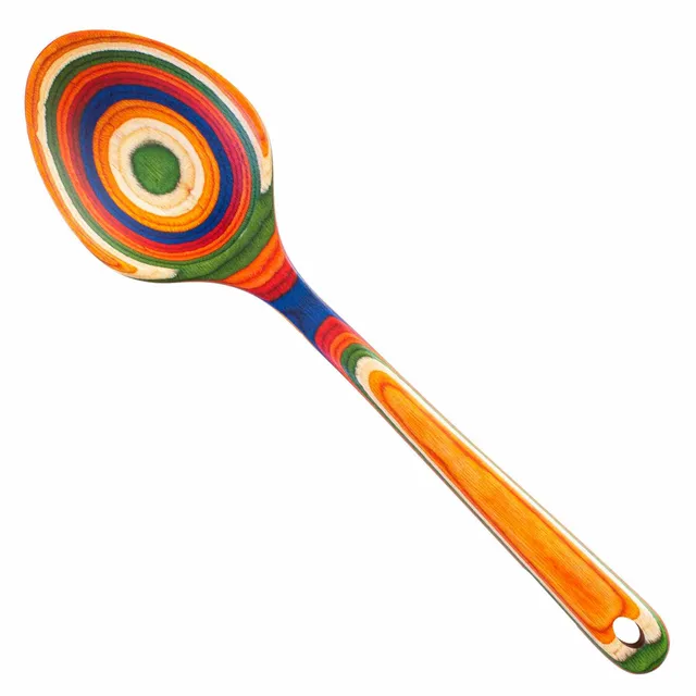 baltique-marrakesh-collection-grand-serving-spoon-14-colorful-layered-birch-stir image 1