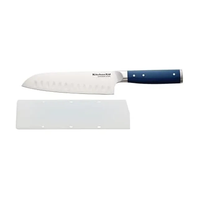 kitchenaid-gourmet-forged-santoku-knife-7-with-custom-fit-cover-japanese-steel-i image 1