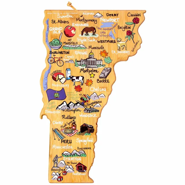 totally-bamboo-vermont-cutting-board-with-artwork-by-fish-kiss image 1