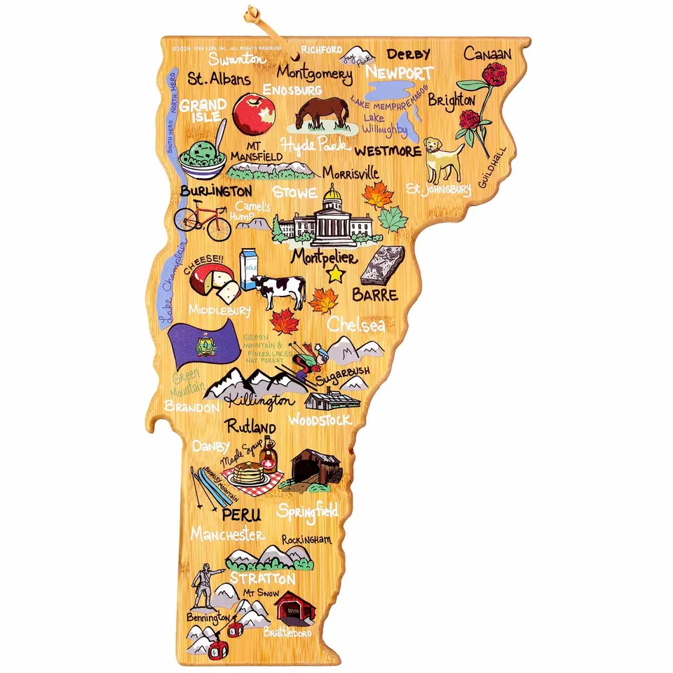 totally-bamboo-vermont-cutting-board-with-artwork-by-fish-kiss image 1
