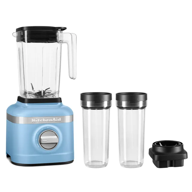 kitchenaid-k150-3-speed-ice-crushing-blender-with-2-personal-jars-blue-velvet-48 image 1