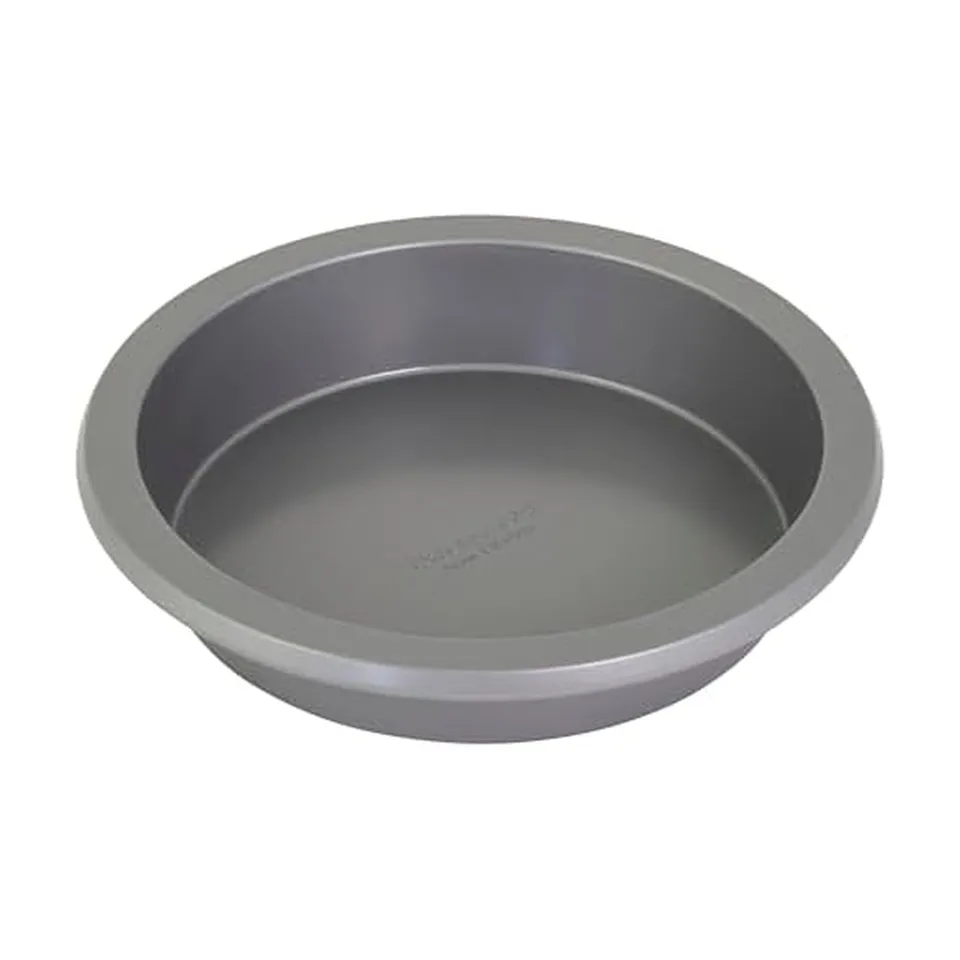 kitchenaid-nonstick-aluminized-steel-round-cake-pan-9-inch-contour-silver image 1