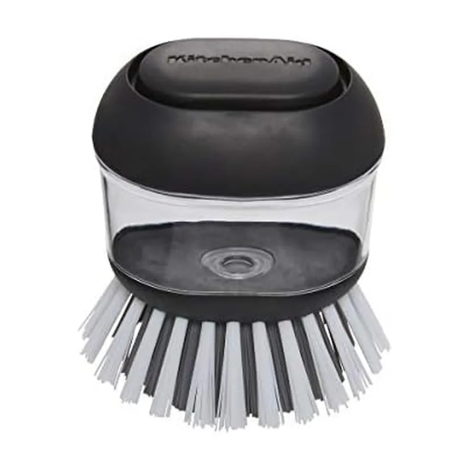kitchenaid-soap-dispensing-palm-brush-with-built-in-soap-reservoir-non-slip-grip image 1
