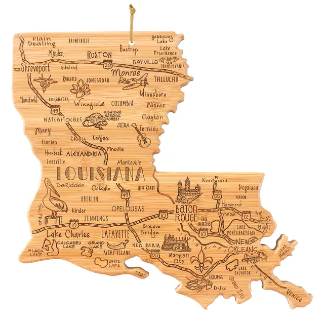 totally-bamboo-destination-louisiana-cutting-board-13-x-12 image 1