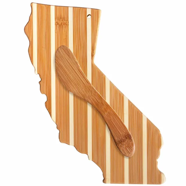totally-bamboo-california-serving-board-with-spreader-knife-gift-set image 1