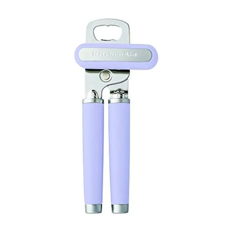 kitchenaid-classic-multifunction-can-opener-and-bottle-opener-lavender-cream-erg image 1