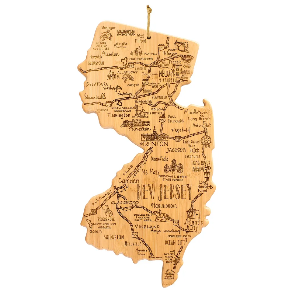 totally-bamboo-destination-new-jersey-cutting-board-state-shaped-bamboo-serving- image 1