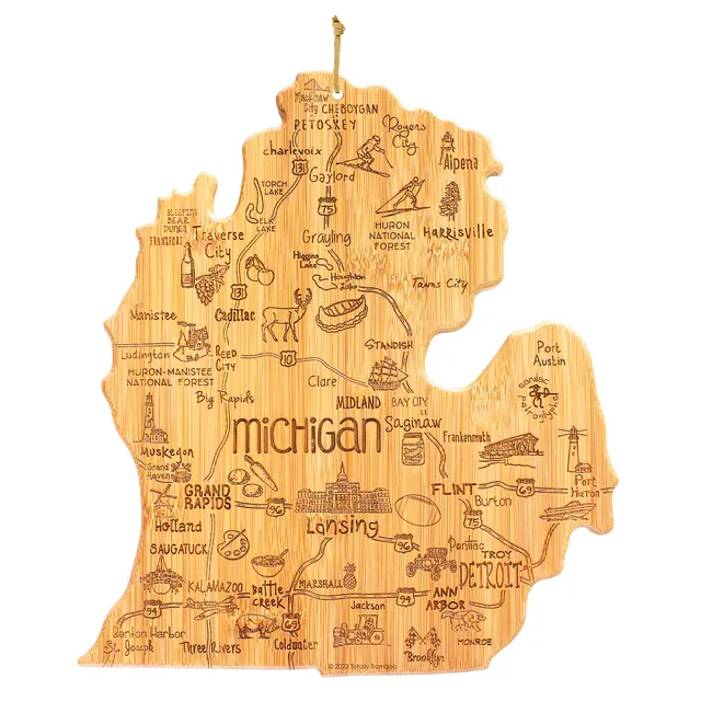 totally-bamboo-destination-michigan-mitten-cutting-board-13-1-4-x-11-3-4 image 1