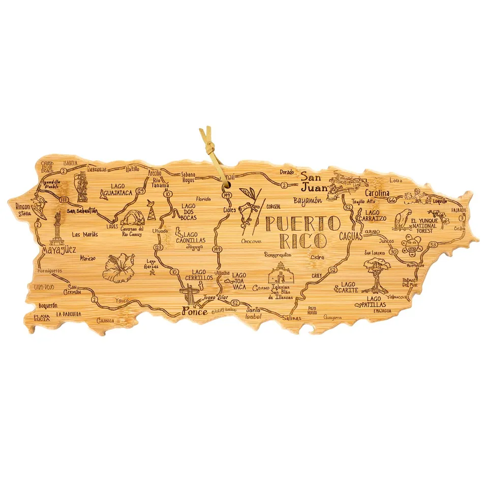 totally-bamboo-destination-puerto-rico-cutting-board-18-x-7-laser-engraved-state image 1