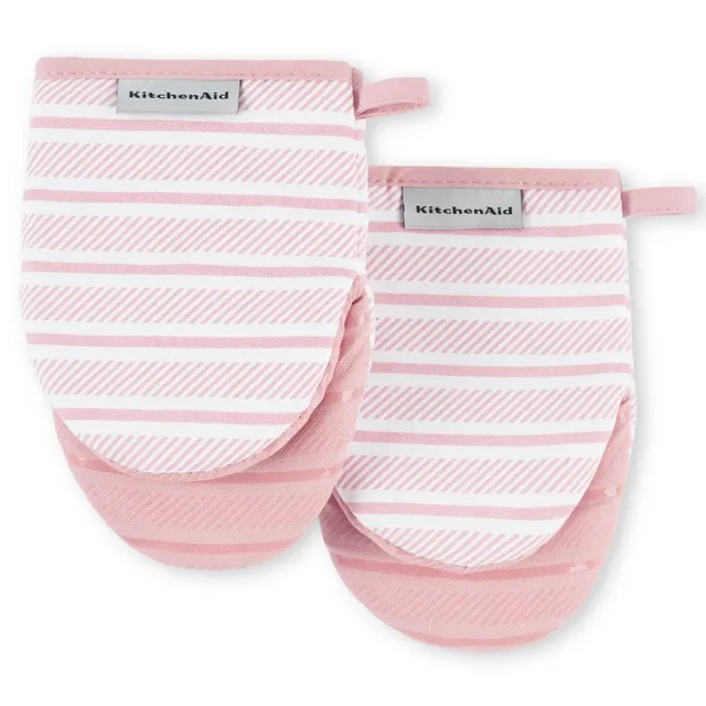 kitchenaid-albany-mini-oven-mitt-2-pack-dried-rose image 1