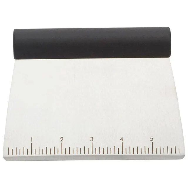 kitchenaid-all-purpose-stainless-steel-dough-pastry-scraper-chopper-cutter-with- image 1