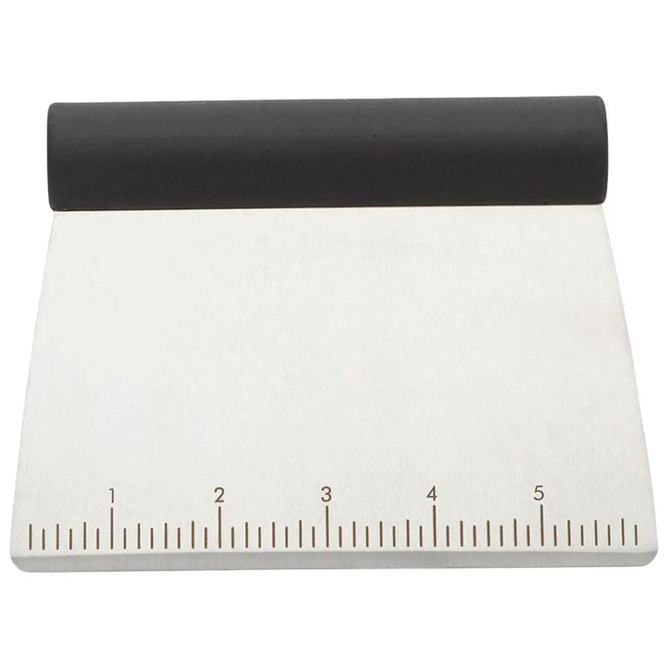 kitchenaid-all-purpose-stainless-steel-dough-pastry-scraper-chopper-cutter-with- image 1