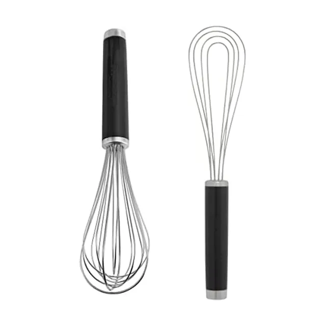 kitchenaid-utility-and-flat-whisk-set-set-of-2-black image 1