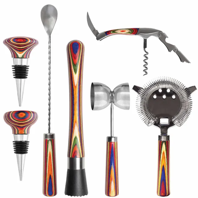 totally-bamboo-baltique-marrakesh-collection-7-piece-bartending-kit image 1