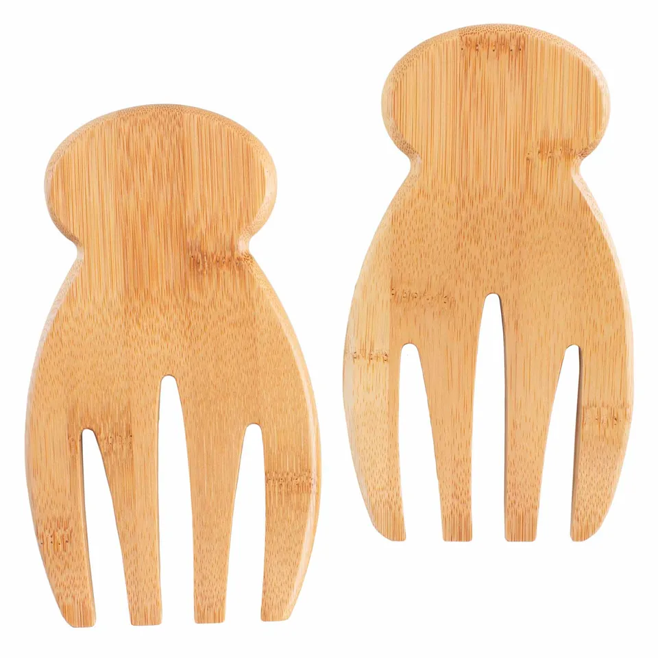 totally-bamboo-salad-hands-salad-serving-set image 1