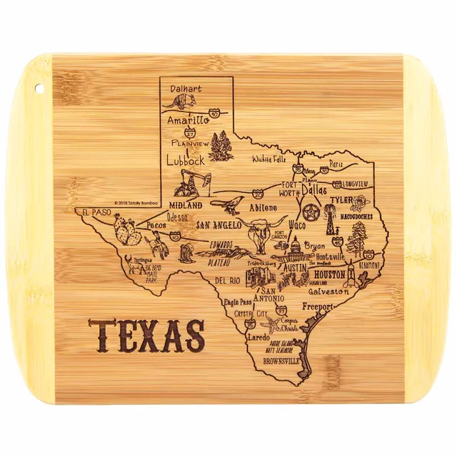 totally-bamboo-a-slice-of-life-texas-cutting-board-11-x-8-3-4 image 1