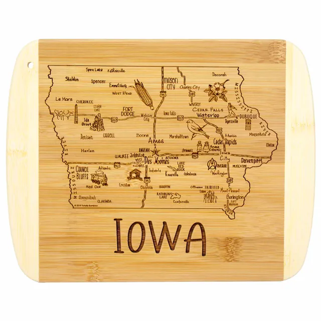 totally-bamboo-a-slice-of-life-iowa-cutting-board-11-x-8-3-4 image 1