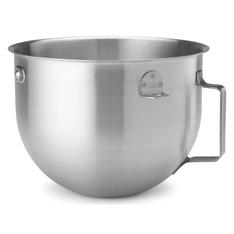 kitchenaid-5-quart-nsf-certified-brushed-stainless-steel-mixing-bowl-kn25nsf image 1