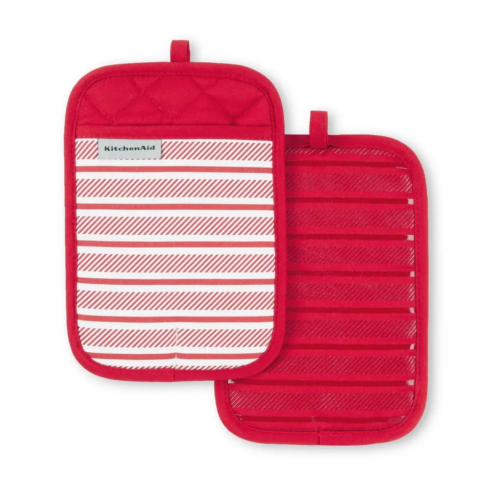 kitchenaid-albany-pot-holder-2-pack-passion-red-7-x10 image 1