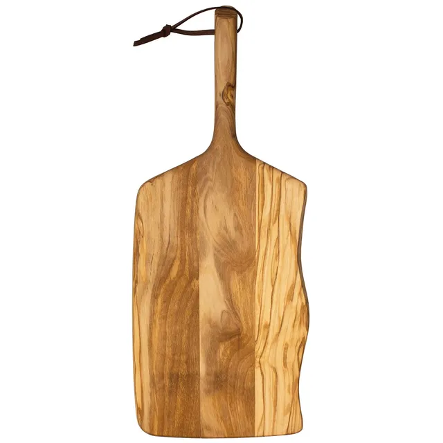 rock-branch-olive-wood-charcuterie-serving-paddle-rustic-unique image 1