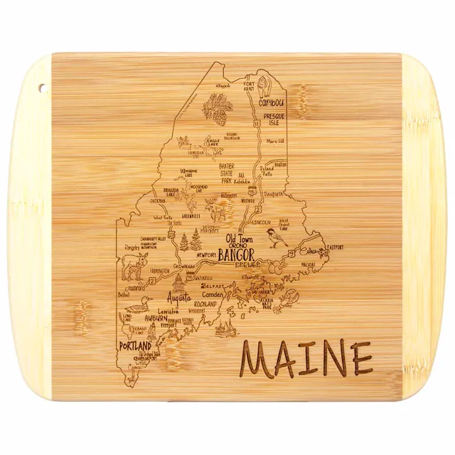 totally-bamboo-a-slice-of-life-maine-cutting-board-11-x-8-3-4 image 1