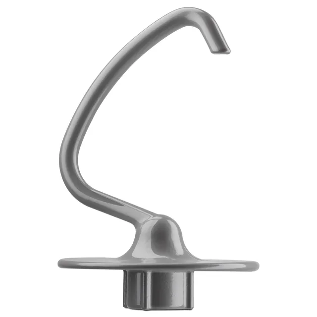 kitchenaid-coated-c-dough-hook-for-tilt-head-stand-mixers-4-5-5-qt-subtle-silver image 1